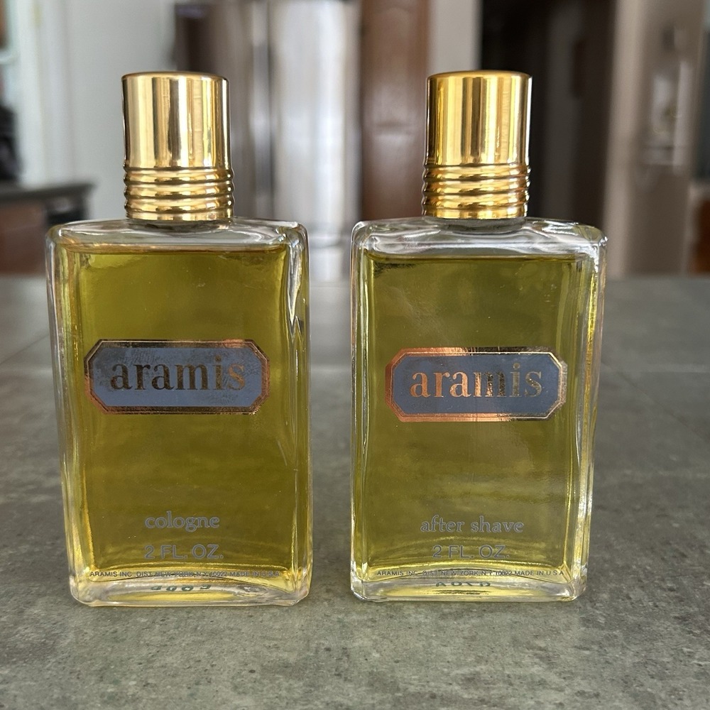 Vintage Aramis Cologne + Aftershave Splash Set 2 Fl Oz Each FRESH